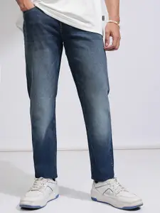 HIGHLANDER Men Tapered Fit High-Rise Light Fade Stretchable Jeans