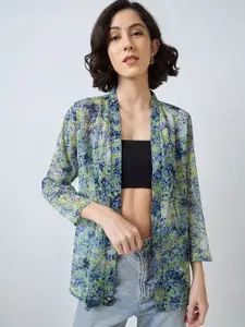 SZN Abstract Printed Shrug