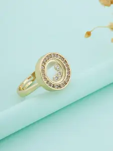 DressBerry Artificial Stone Studded Finger Ring