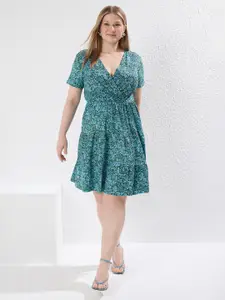 Trendyol Floral Print Fit & Flare Dress