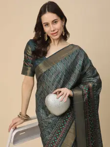 RATAN Zari Art Silk Saree