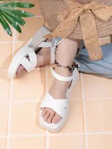 The Roadster Lifestyle Co Wedge-Heeled Partywear Sandals