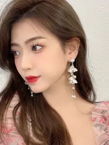 Celestique Contemporary Korean Drop Earrings