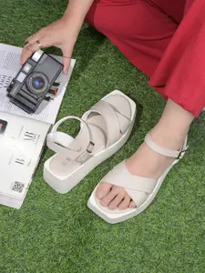 The Roadster Lifestyle Co Wedge-Heeled Partywear Sandals