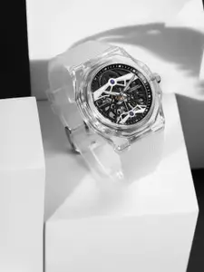 French Connection Men Dial & Bracelet Style Straps Analogue Automatic Watch FCA09-5