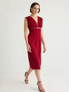 Trendyol Sheath Midi Dress