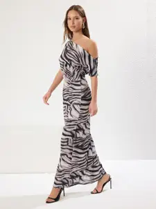 Trendyol Animal Print Maxi Dress