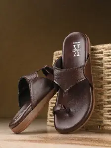 KARADDI Brown Confortable & Lightweight Flats