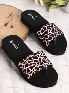 Denill Women Open Toe Flats