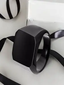 The Roadster Lifestyle Co Men Rhodium-Plated Band Finger Ring