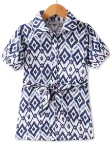 CrayonFlakes Print Shirt Dress