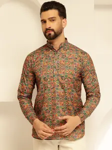 SOJANYA Quirky Printed Cotton Straight Kurta