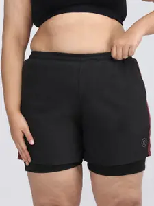 CHKOKKO Women Running Sports Shorts