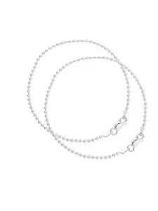 JUPRA Set Of 2 Sterling Silver-Plated Anklet