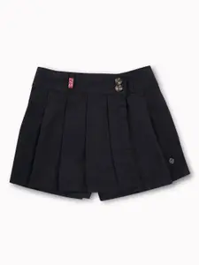 Gini and Jony Girls Pure Cotton Above Knee Skort Skirt