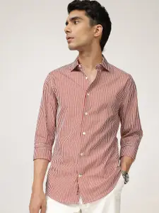 Andamen Men Premium Opaque Striped Casual Shirt