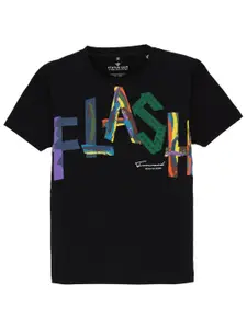 Status Quo Boys Typography Printed T-shirt
