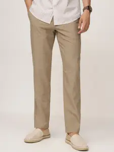 Andamen Men Comfort Easy Wash Pleated Trousers