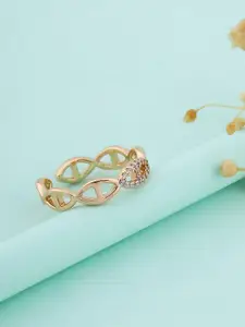 DressBerry Artificial Stone Studded Finger Ring