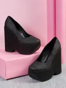 Flat n Heels Wedge Pumps