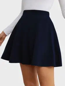 DIMPY GARMENTS Flared Mini Skater Skirt