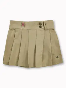 Gini and Jony Girls Pure Cotton Elasticated Mini Skort