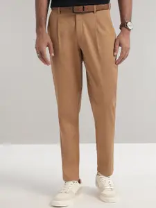 Andamen Men Comfort Easy Wash Pleated Trousers
