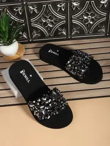 Denill Women Open Toe Flats