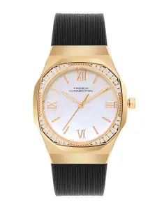 French Connection Women Dial & Bracelet Style Straps Analogue Watch FCH002BL