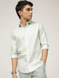 Andamen Men Premium Slim Fit Opaque Printed Casual Shirt