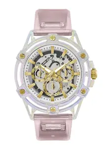 GUESS Men Brass Dial & Straps Analogue Watch GW0806G4