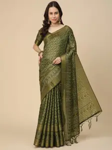 RATAN Zari Art Silk Saree