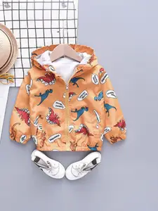 Xsole Boys Polyester Crop Padded Jacket