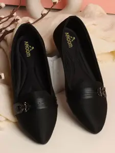 AROOM Women Embellished Fashion with Buckles Flats