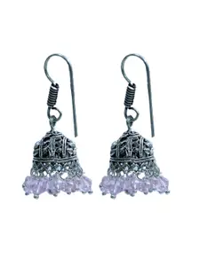 Abhooshan Dome Shaped Jhumkas Earrings