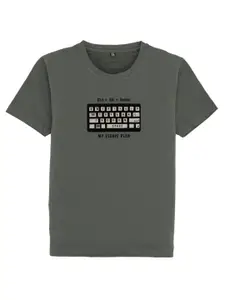 Status Quo Boys Printed Applique T-shirt