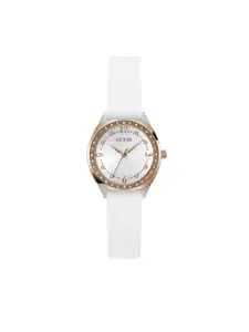 GUESS Women Brass Dial & Straps Analogue Watch GW0820L3