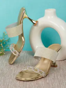 Flat n Heels Block Pumps with Bows