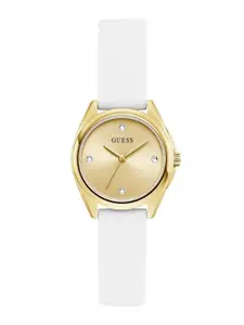 GUESS Women Brass Dial & Straps Analogue Watch U1446L2M
