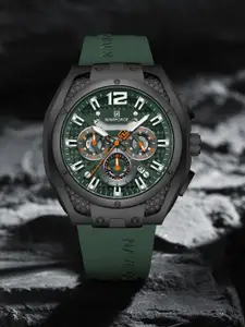 Naviforce Men Dial & Straps Analogue Chronograph Watch NF8063_B GN GN