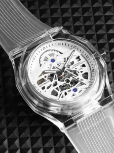 French Connection Men Skeleton Dial & Straps Analogue Automatic Watch FCA09-3