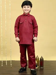 BT DEZINES Boys Regular Kurta with Salwar