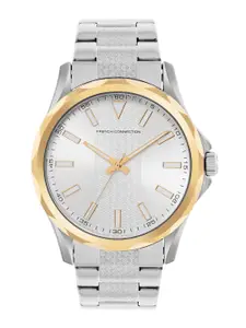 French Connection Men Dial & Stainless Steel Bracelet Style Straps Analogue Watch FCC03SM