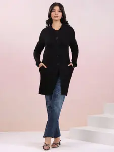 KALINI Woolen Self Design Winter Shrug