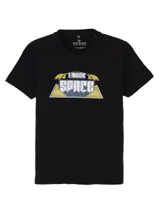 Status Quo Boys Printed Applique T-shirt