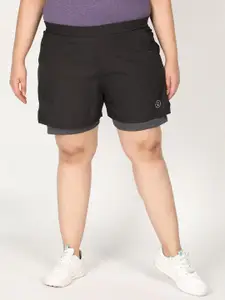 CHKOKKO Women Running Sports Shorts