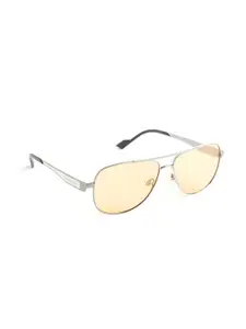 Royal Enfield Men Aviator Sunglasses with Polarised and UV Protected Lens