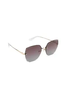 OPIUM Women Aviator Sunglasses with UV Protected Lens