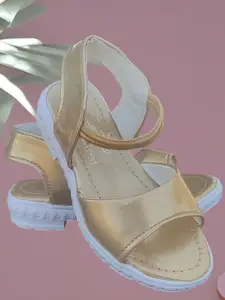 BAESD Girls Open Toe Flats