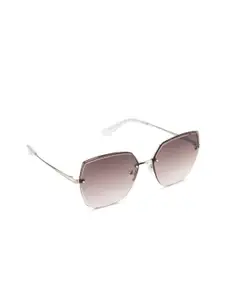 OPIUM Women Square Sunglasses with UV Protected Lens